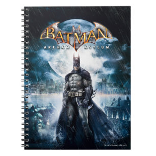 Caderno Espiral Batman: Asilo Arkham   Arte do Cobrir de jogos
