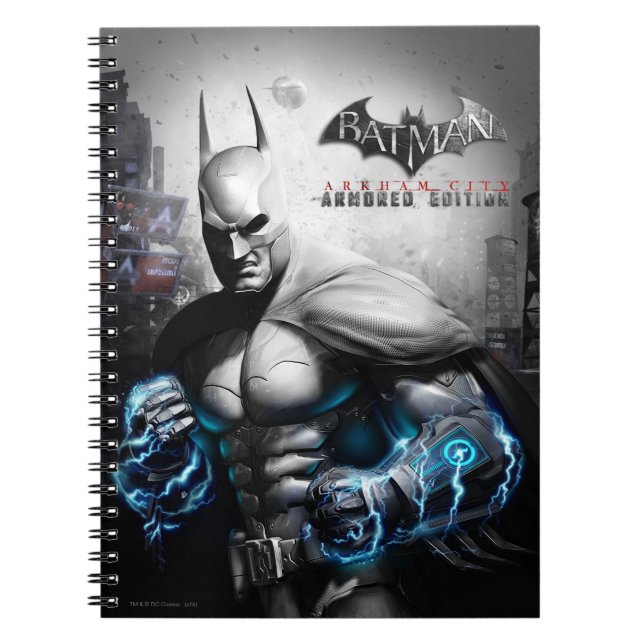 Caderno Espiral Batman - Relâmpago (Frente)