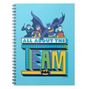 Caderno Espiral Batman   Toda A Equipe