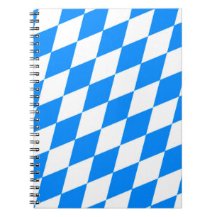 Caderno Espiral Baviera losangos estandartes