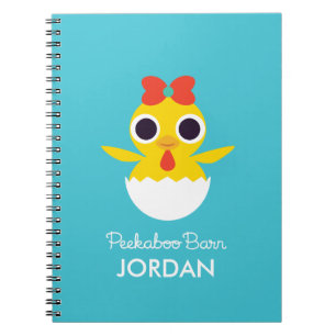 Caderno Espiral Bayla o pintinho