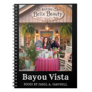 Caderno Espiral Bayou Belle Beauty Roupas da Carol A. Campbell