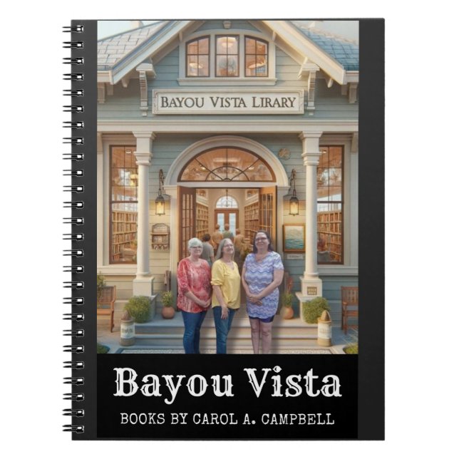Caderno Espiral Bayou Vista Library – Southern Psychos Collection (Frente)