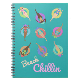 Caderno Espiral Beach Chillin Girls
