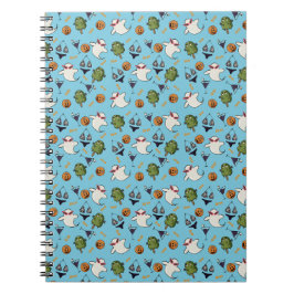 Caderno Espiral Beach Ghosts Spiral Notebook