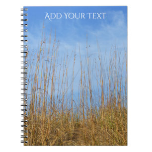 Caderno Espiral Beach Grass por Shirley Taylor