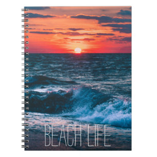 Caderno Espiral Beach Life
