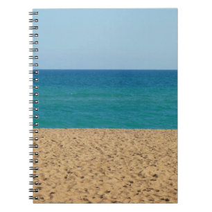 Caderno Espiral Beach, Ocean, Sky Notebook
