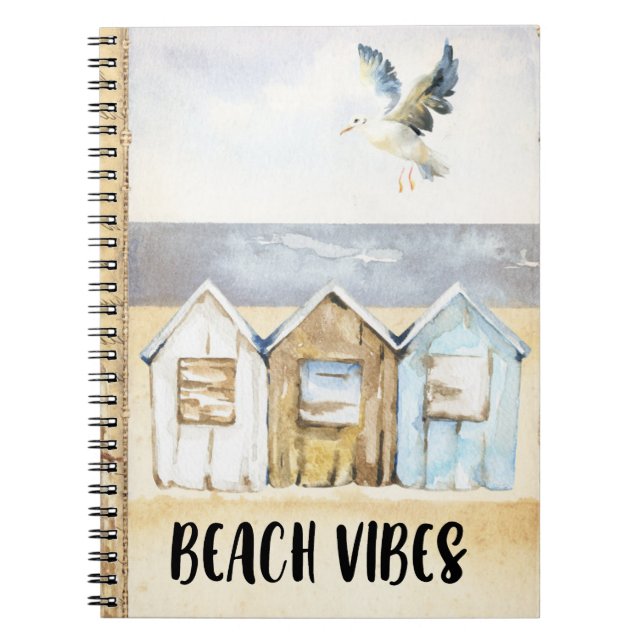 Caderno Espiral Beach Vibes (Frente)