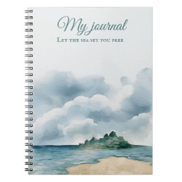 Caderno Espiral Beach Vibes Notebook | Coastal Journal