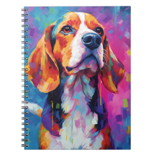 Caderno Espiral Beagle Colorida