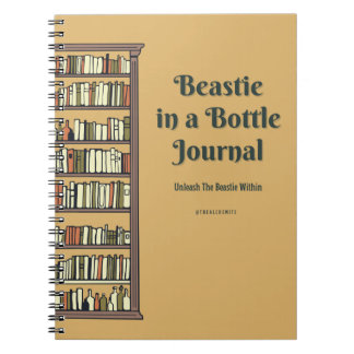 Caderno Espiral Beastie num Diário pequeno