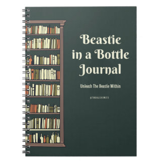 Caderno Espiral Beastie num Diário pequeno
