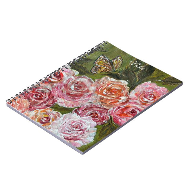 Caderno Espiral Beautiful Notebook and Journal (Left Side)
