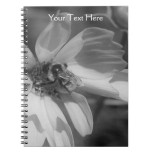 Caderno Espiral Bebê no notebook Cosmos Flower