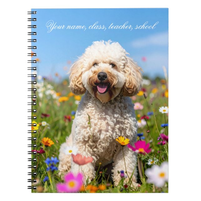 Caderno Espiral Bebê notebook - Fluffy (Frente)