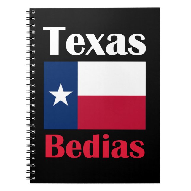 Caderno Espiral Bedias TX (Frente)