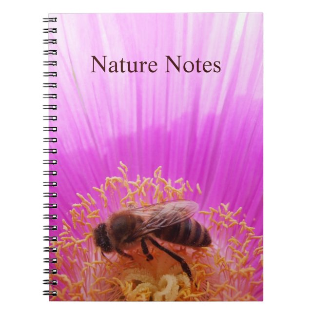 Caderno Espiral Bee Notebook (Frente)