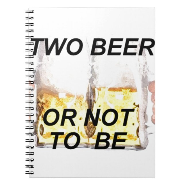 Caderno Espiral beer (Frente)
