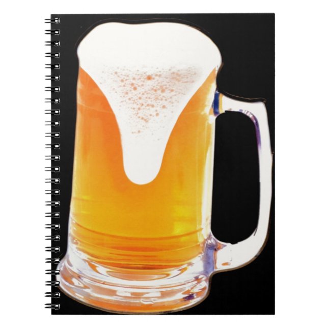 Caderno Espiral Beer Mug (Frente)