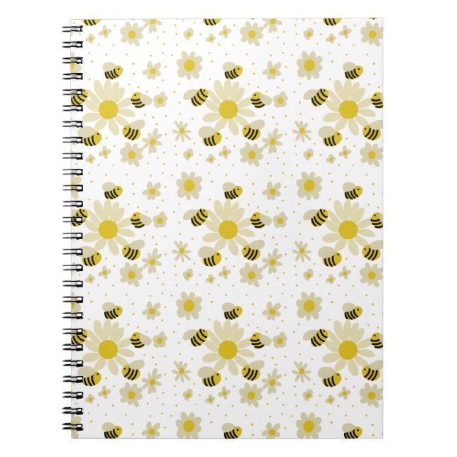 Caderno Espiral Bees Notebook (Frente)