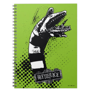 Caderno Espiral Beetlejuice   Sandworm Illustration