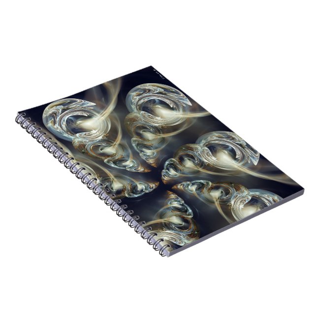 Caderno Espiral Begird Abstract (Lado Direito)