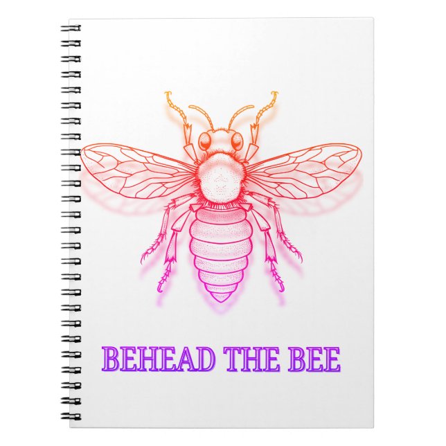 Caderno Espiral Behead The Bee (Frente)