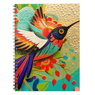 Caderno Espiral Beija-flor Ocupado