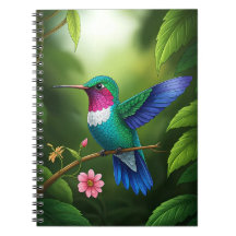 Beija-flor Vibrante Entre Folhas