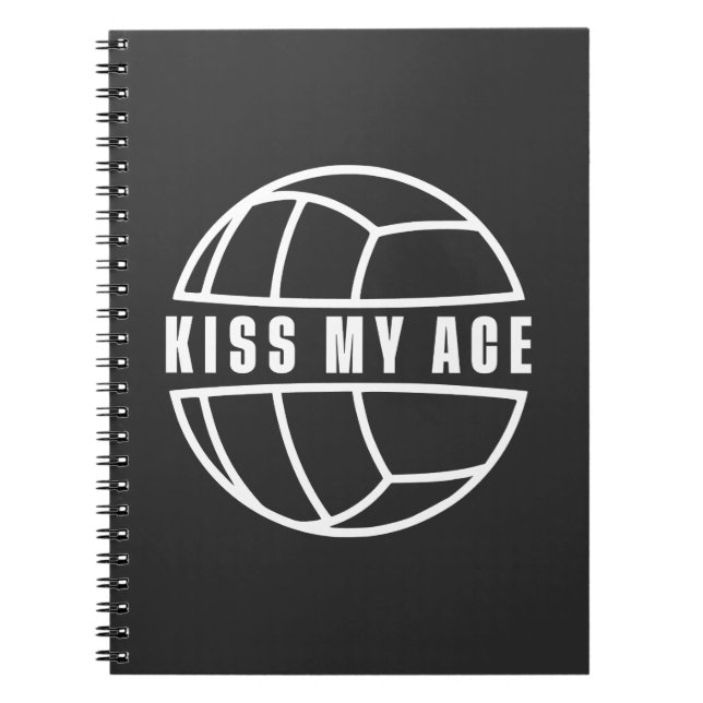 Caderno Espiral Beije meu Ás (Frente)