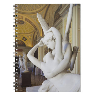 Caderno Espiral Beijo de Cupido e Psique, por Antonio Canova