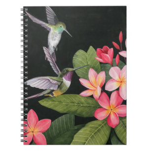 Caderno Espiral Beijos da Plumeria