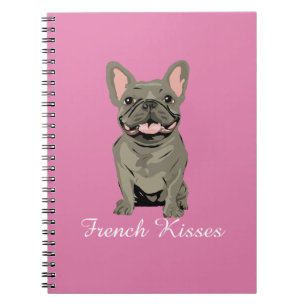 Caderno Espiral Beijos Franceses