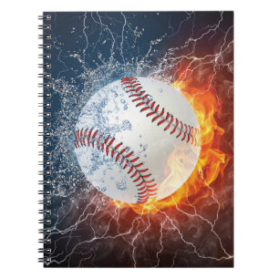 Caderno Espiral Beisebol