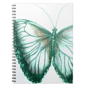 Caderno Espiral Bela borboleta