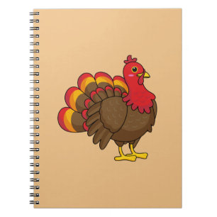 Caderno Espiral Bela Cartoon Turquia