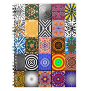 Caderno Espiral bela cor do fundo do abstrato abstrato, ar