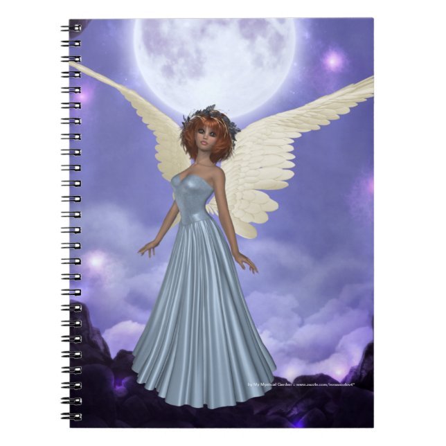 Caderno Espiral Bela Notebook Angel (Frente)