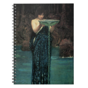Caderno Espiral Belas artes do Victorian, Circe Invidiosa pelo
