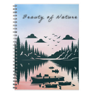 Caderno Espiral beleza da natureza