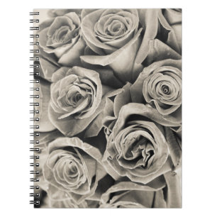 Caderno Espiral Beleza de Veludo Antigo