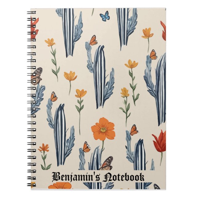 Caderno Espiral Beleza e Resiliência da Natureza (Frente)