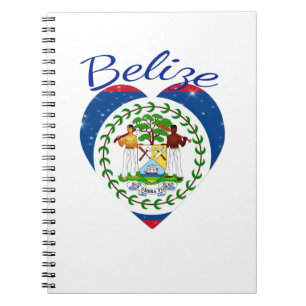 Caderno Espiral Belize Heart