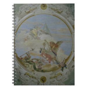 Caderno Espiral Bellerophon que monta Pegasus, c.1746-47 (fresco)