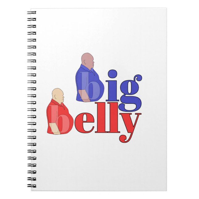 Caderno Espiral Belly Grande (Frente)