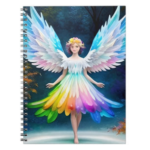 Caderno Espiral Belo Anjo com Asas