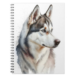 CADERNO ESPIRAL BELO CACHORRO SIBERIANO