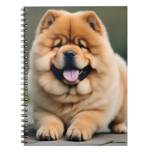 Caderno Espiral Belo Chow Chow (Frente)