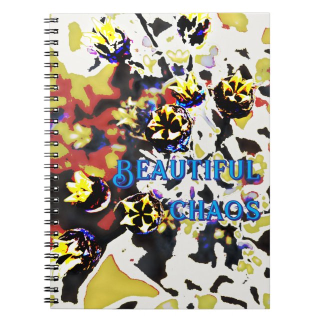 Caderno Espiral Belo Diário do Caos (Frente)